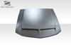 2005-2009 Ford Mustang Duraflex GT500 V4 Hood - 1 Piece / Vehicle Year Make Model Trim - 2005-2009-Ford Mustang ALL / Product Type - Hood / Style Name -GT500 V4 / Kit Material - FRP (Fiberglass Reinforced Plastics) / Notes - Note: Hood pins are required.