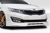2011-2013 Kia Optima Duraflex CPR Front Lip Under Spoiler - 1 Piece / Vehicle Year Make Model Trim - 2011-2013-Kia Optima ALL / Product Type - Front Lip/Add On / Style Name -CPR / Kit Material - FRP (Fiberglass Reinforced Plastics) / Notes -