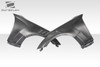 2003-2008 Nissan 350Z Z33 Duraflex AMS GT3 Front Fenders - 2 Piece / Vehicle Year Make Model Trim - 2003-2008-Nissan 350Z ALL / Product Type - Fender / Style Name -AMS GT3 / Kit Material - FRP (Fiberglass Reinforced Plastics) / Notes - Note: Requires trimming of the frame under the top fender louvers