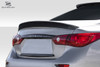 2014-2023 Infiniti Q50 Duraflex Blast Rear Wing Spoiler- 1 Piece (S) / Vehicle Year Make Model Trim - 2014-2023-Infiniti Q50 ALL / Product Type - Wing / Style Name -Blast / Kit Material - FRP (Fiberglass Reinforced Plastics) / Notes -