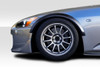 2000-2009 Honda S2000 Duraflex VTX Fender Flares - 4 Piece ( 2004-2009 models require minor modifications ) / Vehicle Year Make Model Trim - 2000-2009-Honda S2000 ALL / Product Type - Fender Flare / Style Name -VTX / Kit Material - FRP (Fiberglass Reinforced Plastics) / Notes -