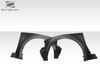 1996-2000 Honda Civic HB Duraflex MMR Front Fender Flares (+60mm) - 2 Piece / Vehicle Year Make Model Trim - 1996-2000-Honda Civic HB / Product Type - Fender Flare / Style Name -MMR / Kit Material - FRP (Fiberglass Reinforced Plastics) / Notes - Note: Front fenders are +60MM wide. Must be used with 116514.