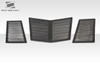 2005-2013 Chevrolet Corvette C6 Duraflex GT1 Hood Vents - 3 Piece / Vehicle Year Make Model Trim - 2005-2013-Chevrolet Corvette ALL / Product Type - Scoop / Style Name -GT1 / Kit Material - FRP (Fiberglass Reinforced Plastics) / Notes -