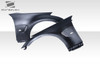2003-2008 Nissan 350Z Z33 Duraflex Indy Front Fenders - 2 Piece / Vehicle Year Make Model Trim - 2003-2008-Nissan 350Z ALL / Product Type - Fender / Style Name -Indy / Kit Material - FRP (Fiberglass Reinforced Plastics) / Notes -