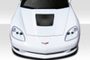 2015-2023 Ford Mustang GT350 / 2005-2013 Chevrolet Corvette C6 Duraflex GT1 Center Hood Vent - 1 Piece / Vehicle Year Make Model Trim - 2015-2023-Ford Mustang ALL / Product Type - Scoop / Style Name -GT1 / Kit Material - FRP (Fiberglass Reinforced Plastics) / Notes -