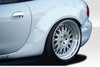1999-2005 Mazda Miata Duraflex RBS Wide Body Rear Fender Flares - 2 Piece (+80 MM) / Vehicle Year Make Model Trim - 1999-2005-Mazda Miata ALL / Product Type - Fender Flare / Style Name -RBS / Kit Material - FRP (Fiberglass Reinforced Plastics) / Notes -