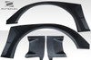 2011-2018 Volkswagen Jetta Duraflex KTV Wide Body Front Fender Flares - 4 Piece / Vehicle Year Make Model Trim - 2011-2018-Volkswagen Jetta ALL / Product Type - Fender Flare / Style Name -KTV / Kit Material - FRP (Fiberglass Reinforced Plastics) / Notes -