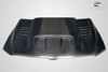 2019-2025 Dodge Ram 1500 Carbon Creations TRX Look Hood - 1 Piece / Vehicle Year Make Model Trim - 2019-2025-Dodge Ram ALL / Product Type - Hood / Style Name -TRX Look / Kit Material - Carbon Fiber / Notes -
