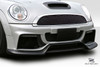 2007-2015 Mini Cooper R55 R56 R57 R58 R59 Duraflex DLR V2 Front Bumper Cover - 1 Piece / Vehicle Year Make Model Trim - 2007-2015-MINI Cooper ALL / Product Type - Front Bumper / Style Name -DLR / Kit Material - FRP (Fiberglass Reinforced Plastics) / Notes -