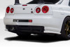 1999-2002 Nissan Skyline R34 2DR Duraflex Estra Rear Bumper Cover - 1 Piece / Vehicle Year Make Model Trim - 1999-2002-Nissan Skyline 2DR / Product Type - Rear Bumper / Style Name -Estra / Kit Material - FRP (Fiberglass Reinforced Plastics) / Notes -