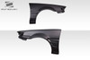 1984-1987 Toyota Corolla Levin 2DR / HB Duraflex D1 Sport 25MM Front Fenders - 2 Piece (S) / Vehicle Year Make Model Trim - 1984-1987-Toyota Corolla 2DR / Product Type - Fender / Style Name -D1 / Kit Material - FRP (Fiberglass Reinforced Plastics) / Notes -