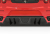 2005-2009 Ferrari F430 AF-1 Rear Diffuser Fins (GFK) - 4 Piece