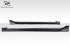 2014-2018 Mazda 3 Duraflex HP Wave Side Skirts  -2 Piece / Vehicle Year Make Model Trim - 2014-2018-Mazda Mazda 3 ALL / Product Type - Sideskirts / Style Name -HP Wave / Kit Material - FRP (Fiberglass Reinforced Plastics) / Notes -