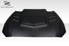 2018-2023 Ford Mustang Duraflex Interceptor Hood - 1 Piece / Vehicle Year Make Model Trim - 2018-2023-Ford Mustang ALL / Product Type - Hood / Style Name -Interceptor / Kit Material - FRP (Fiberglass Reinforced Plastics) / Notes -