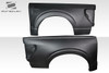 2021-2023 Ford F-150 Duraflex 4" Bulge Rear Bedsides - 2 Pieces (5.5 ft Bed Size) / Vehicle Year Make Model Trim - 2021-2023-Ford F150 ALL / Product Type - Fender / Style Name -Bulge / Kit Material - FRP (Fiberglass Reinforced Plastics) / Notes -