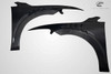 2022-2024 Volkswagen Golf / GTI Carbon Creations Victory Front Fenders - 2 Pieces / Vehicle Year Make Model Trim - 2022-2023-Volkswagen Golf ALL / Product Type - Fender / Style Name -Victory / Kit Material - Carbon Fiber / Notes -