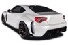 2013-2020 Scion FR-S Toyota 86 Subaru BRZ Duraflex Countersteer Wide Body Kit - 10 Piece  - Includes  Countersteer Front Bumper (120185), Countersteer Rear Bumper (120186), Countersteer  Front Fenders (120187), Countersteer  Rear Fenders (120188) , Countersteer Side Splitters (120189)  / Vehicle Year Make Model Trim - 2013-2020-Toyota 86 ALL / Product Type - Kit / Style Name -Countersteer / Kit Material - FRP (Fiberglass Reinforced Plastics) / Notes - Note: 50mm wider front, 80mm wider rear