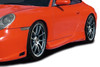1999-2004 Porsche 911 Turbo 996 Duraflex Typhoon Side Skirt Rocker Panels - 2 Pieces / Vehicle Year Make Model Trim - 1999-2004-Porsche 996  / Product Type - Sideskirts / Style Name -Typhoon / Kit Material - FRP (Fiberglass Reinforced Plastics) / Notes -