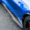 EOS Z06 Style Side Skirt Rocker Panels - Hydro Dipped Carbon - C8 Corvette (SS-670-CFLK)