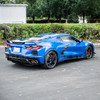 EOS Z06 Style Side Skirt Rocker Panels - Hydro Dipped Carbon - C8 Corvette (SS-670-CFLK)