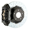 Brembo GT Series Rear Big Brake Kit Black Calipers - 15-19 C7 Z06 / GS / Stingray