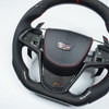 Carbon Fiber Steering Wheel w. Custom Options - 16-19 Cadillac ATS-V