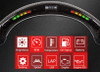 Carbon Fiber Steering Wheel w. Custom Options - 15-23 Ford Mustang