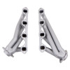 BBK 79-93 Mustang 351 Swap Shorty Unequal Length Exhaust Headers - 1-5/8 Titanium Ceramic - 1511