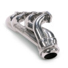 BBK 79-93 Mustang 351 Swap Shorty Unequal Length Exhaust Headers - 1-5/8 Silver Ceramic - 15110