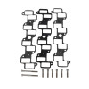 BBK 86-95 Mustang 5.0 Phenolic Manifold Spacer Kit TFS Track Street Heat 3/8 - 1530