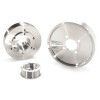 BBK 02-04 Mustang 4.6 GT Underdrive Pulley Kit - Lightweight CNC Billet Aluminum (3pc) - 1559