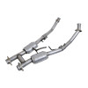 BBK 94-95 Mustang 5.0 High Flow H Pipe With Catalytic Converters - 2-1/2 - 1563