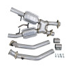 BBK 94-95 Mustang 5.0 High Flow X Pipe With Catalytic Converters - 2-1/2 - 1663