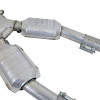 BBK 99-04 Mustang 4.6 GT / Cobra High Flow X Pipe With Catalytic Converters - 2-1/2 - 1670