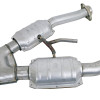BBK 94-95 Mustang 5.0 Short Mid X Pipe With Catalytic Converters 2-1/2 For BBK Long Tube Headers - 1672