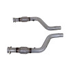 BBK 05-15 Dodge Challenger Charger Short Mid X Pipe w/Catalytic Converters 2-3/4 For LT Headers - 1796