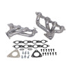 BBK 01-02 Camaro Firebird LS1 Shorty Tuned Length Exhaust Headers - 1-3/4 Silver Ceramic - 40030