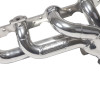 BBK 99-04 GM Truck SUV 4.8 5.3 Shorty Tuned Length Exhaust Headers - 1-3/4 Silver Ceramic - 40050