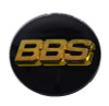BBS Center Cap 80.6mm Black/Gold -D - 56.24.038