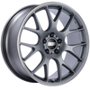 BBS CH-R 20x9 5x120 ET24 Satin Titanium Polished Rim Protector Wheel -82mm PFS/Clip Required - CH100TIPO