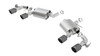 Borla S-Type Axleback Exhaust w. Quad CF Tips w. NPP Valves - Gen 6 Camaro SS