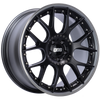 BBS CH-RII 20x9 5x120 ET25 Satin Black Center Platinum Lip SS Rim Prot Wheel -82mm PFS/Clip Req - CH653BPPO