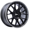 BBS CH-RII 20x10.5 5x112 ET35 Satin Black Center Platinum Lip SS Rim Prot Wheel -82mm PFS/Clip Req - CH656BPPO
