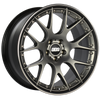BBS CH-RII 22x11.5 5x130 ET50 / 71.6 CB Satin Platinum Center Black Lip SS Rim Protector Wheel - CH7500PBPO