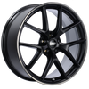 BBS CI-R 20x8.5 5x112 ET32 Satin Black Polished Rim Protector Wheel -82mm PFS/Clip Required - CI0101BPO