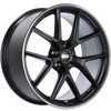 BBS CI-R 20x9 5x112 ET25 Satin Black Polished Rim Protector Wheel -82mm PFS/Clip Required - CI0201BPO