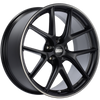 BBS CI-R 20x9 5x120 ET25 Satin Black Polished Rim Protector Wheel -82mm PFS/Clip Required - CI0202BPO