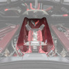 EOS Red Carbon Fiber Engine Cover - C8 Corvette Z06 (VENT-697-RDCF)