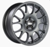 BBS CO 18x8 5x112 ET44 CB57 Titanium Wheel -82mm PFS/Clip Req - COVZ033TI