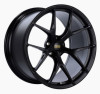 BBS FI-R 19x9.5 5x120 ET22 CB72.5 Black Satin Wheel -82mm PFS/Clip Req - FI137BS